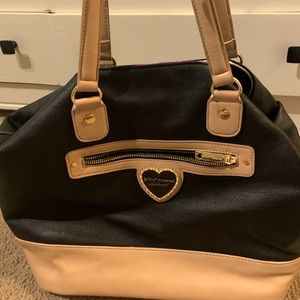 Black Betsy Johnson purse